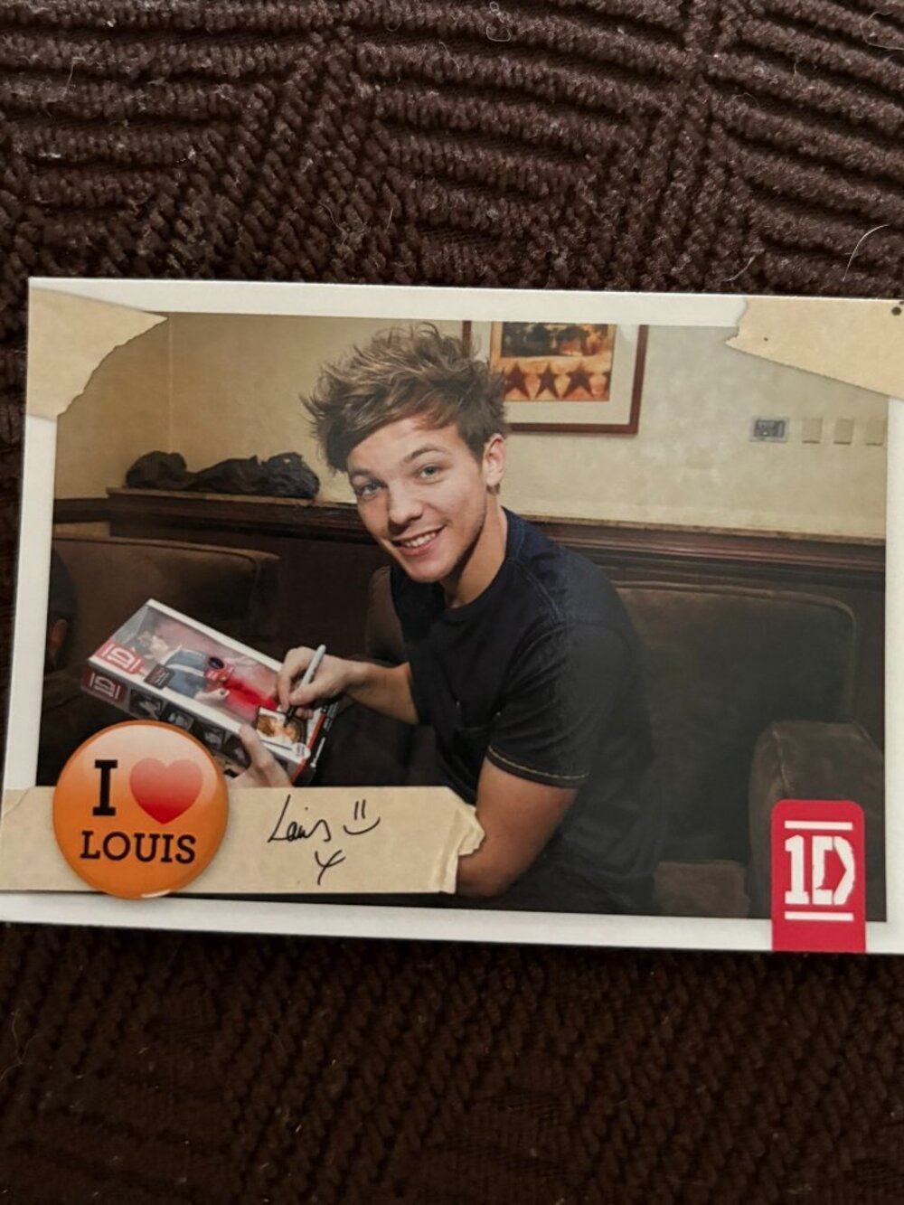 Official One Direction Trading Card Set Louis Tomlinson #64